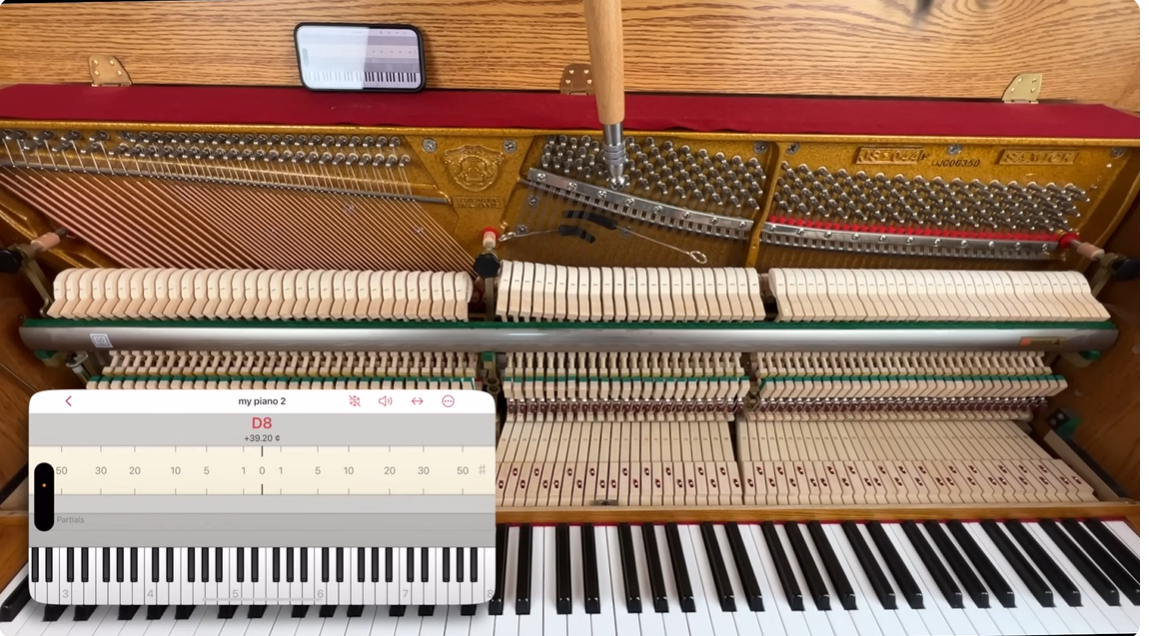 tuning piano