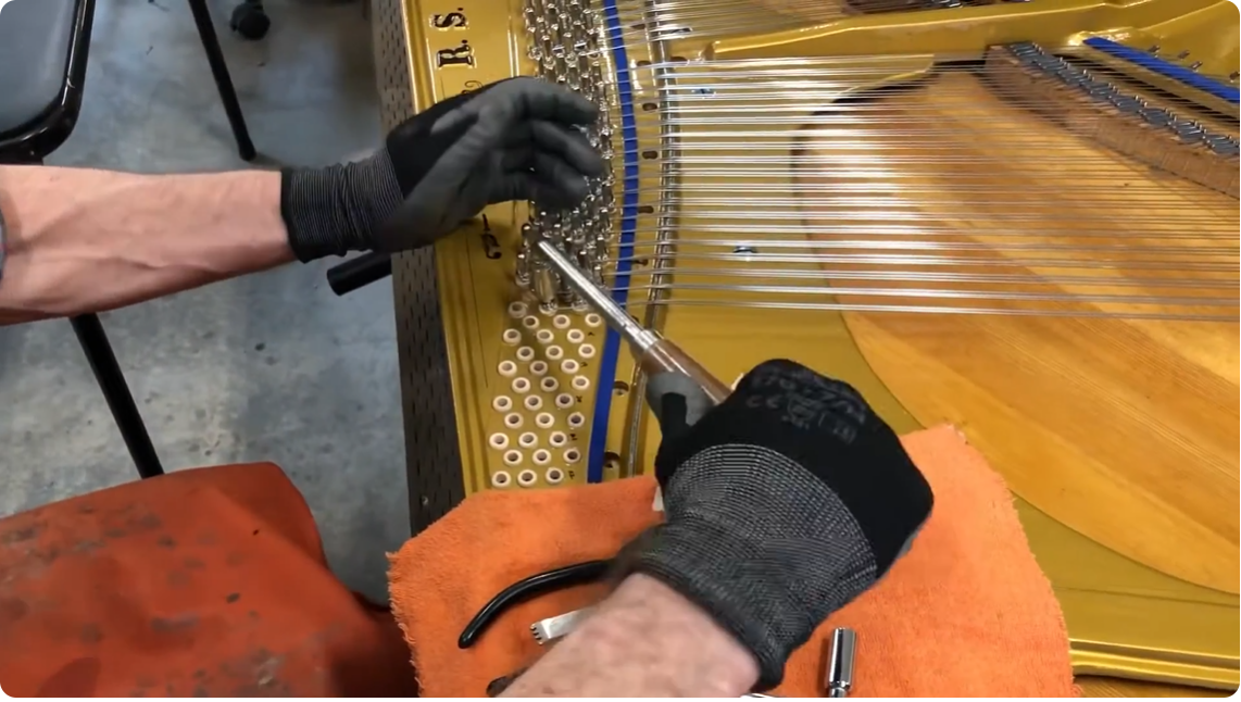 Restring a Piano