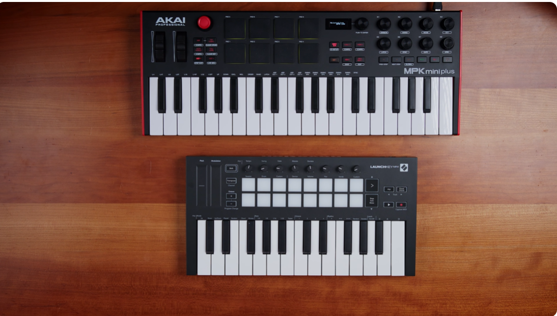 Extra small: 25 - 37 keys